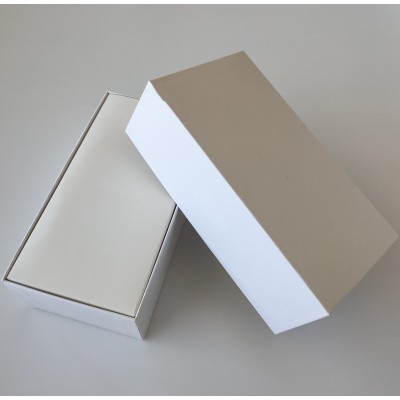 Two piece with lid cardboard package box phone mobile box luxury phone box