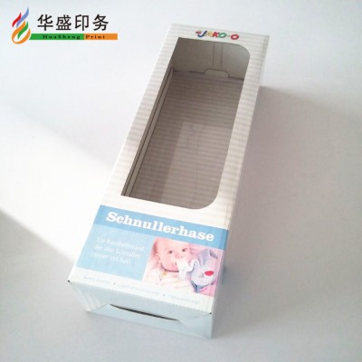 Corrugated cardboard custom paper box packaging for gift pack