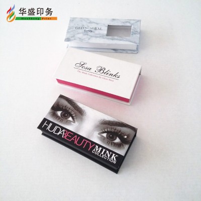 Custom cardboard magnetic eyelash packing box