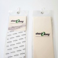 Hot sale custom PVC hair packaging bags with hanger